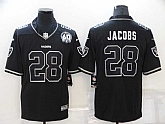 Nike Raiders 28 Josh Jacobs Black Shadow 60th Anniversary Vapor Limited Jersey Dzhi,baseball caps,new era cap wholesale,wholesale hats